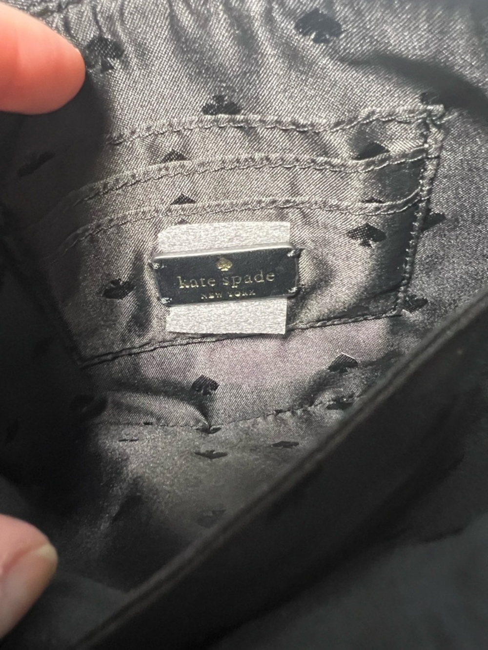 Kate Spade New York Chelsea Medium Wristlet Pouch in leopard sparkle print - Picture 5 of 8